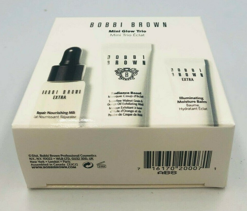 Mini Glow Skincare Set - Radiance Mask, Repair Milk & Moisture Balm
