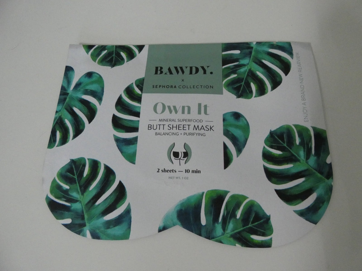 Butt Sheet Mask 0.1 oz - Plumping Smoothing Pineapple