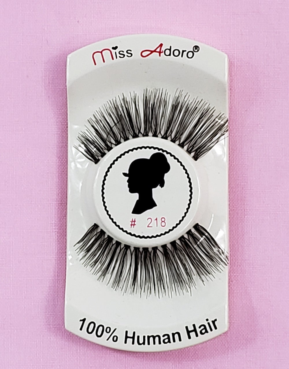 False Eyelashes, 12 Pack, 100% Human Hair, #218 NaturalTouch