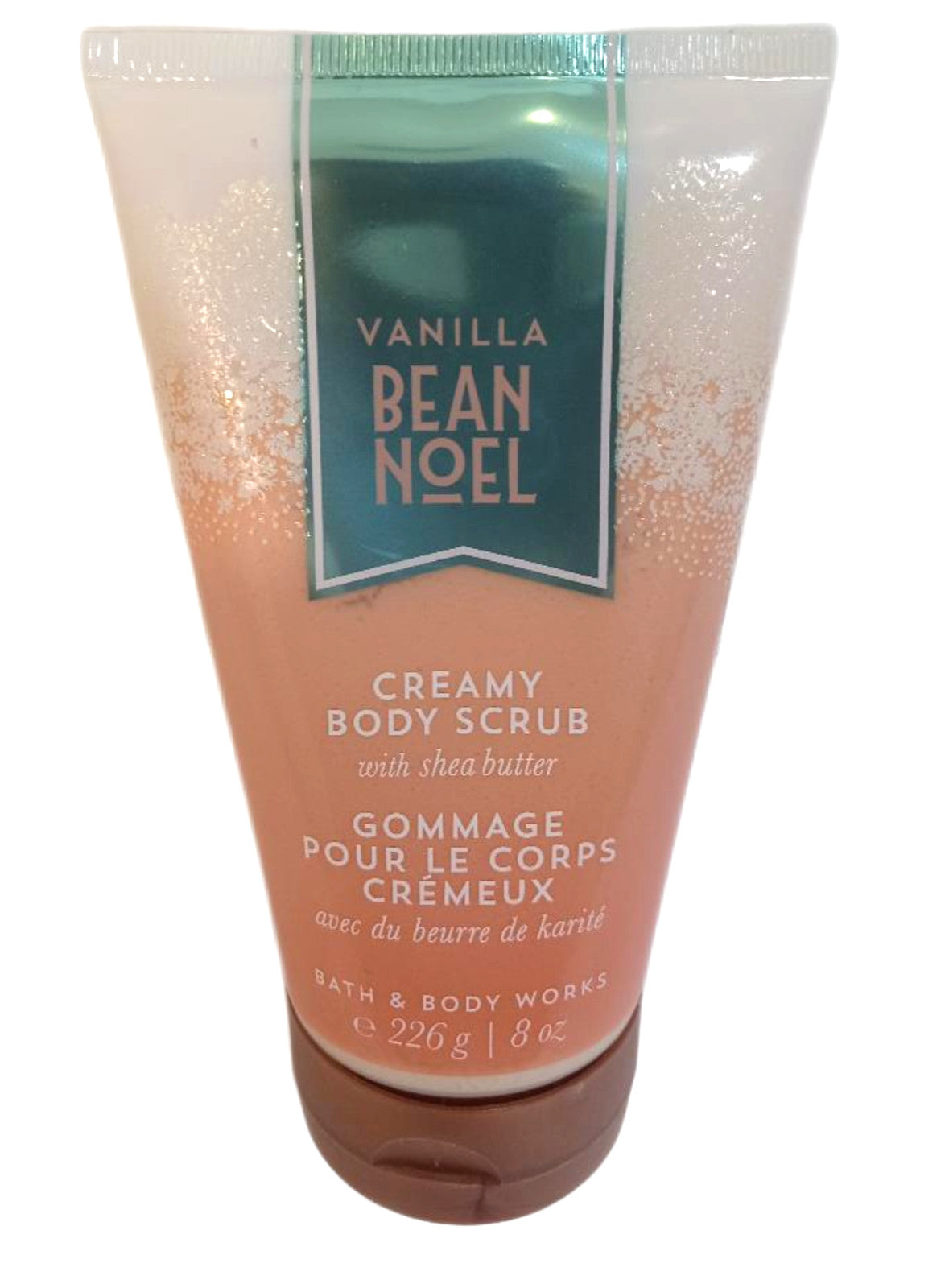 Bath & Body Works Scrub Vanilla Bean Noel Creamy 8 Oz Unboxed