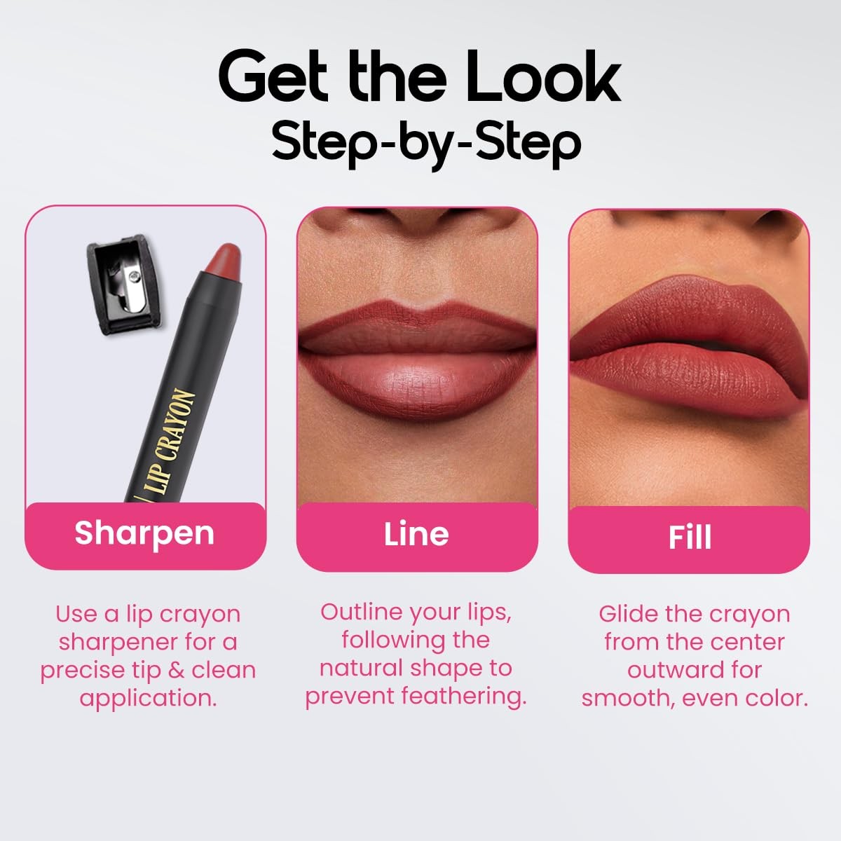 Long Lasting Lip Crayon Chai Spice Matte Waterproof Lipstick with Vitamin E