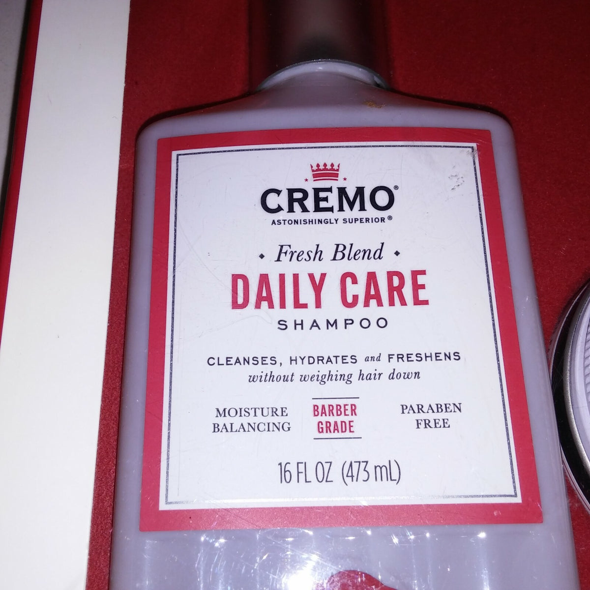 Cremo Hair Styling Kit Men's Gift Set Daily Use Shampoo & Pomade