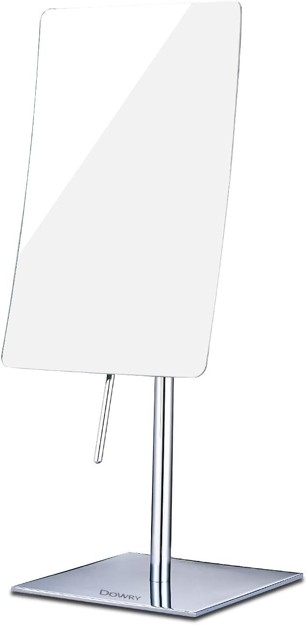 Dowry 5x Tabletop Magnifying Makeup Mirror Chrome 13.8" x 4.9"