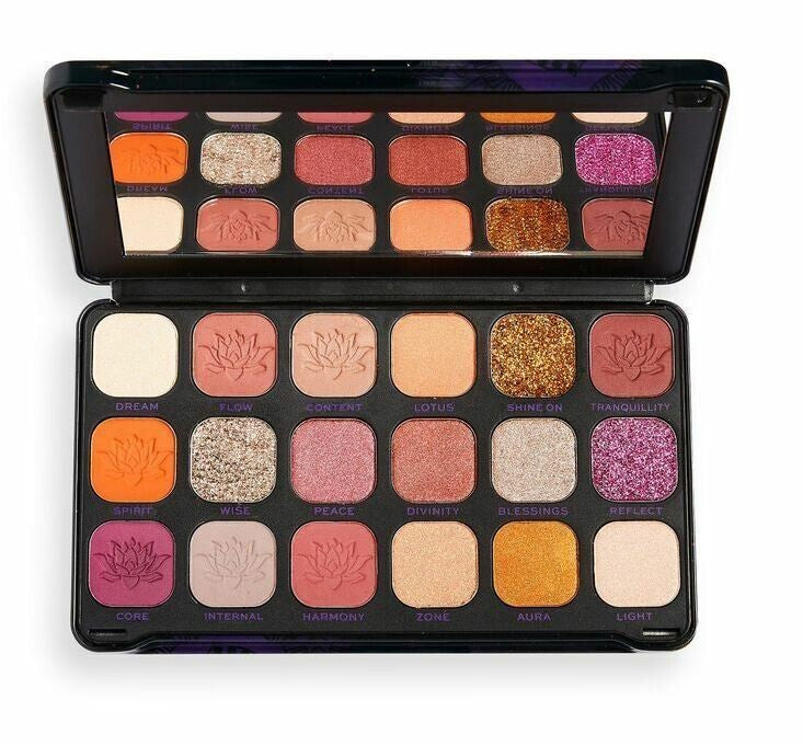 Makeup Revolution Flawless Eyeshadow Palette Spirituality 18 Shades - New