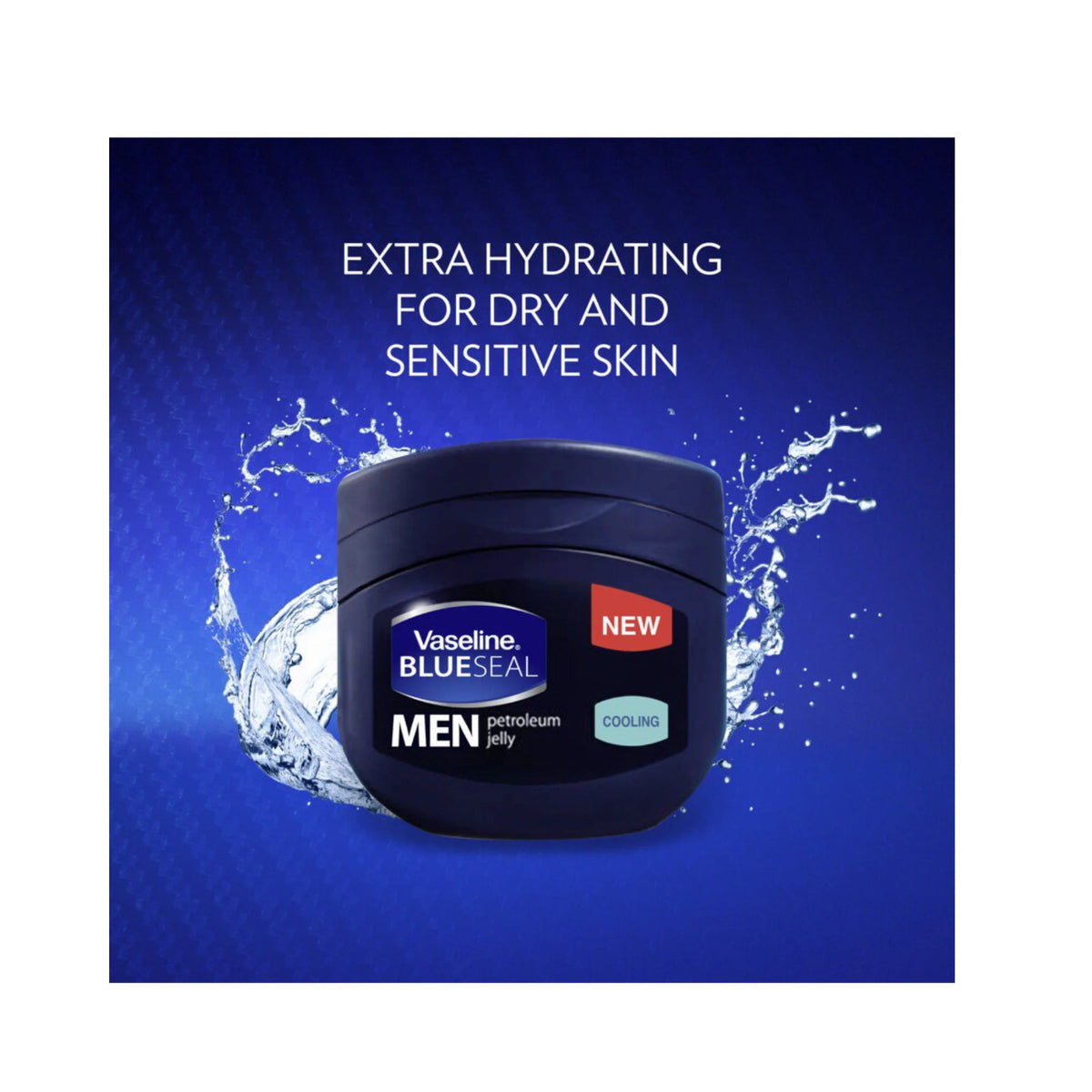Vaseline Men Cooling Petroleum Jelly 100ml - 2 Pack
