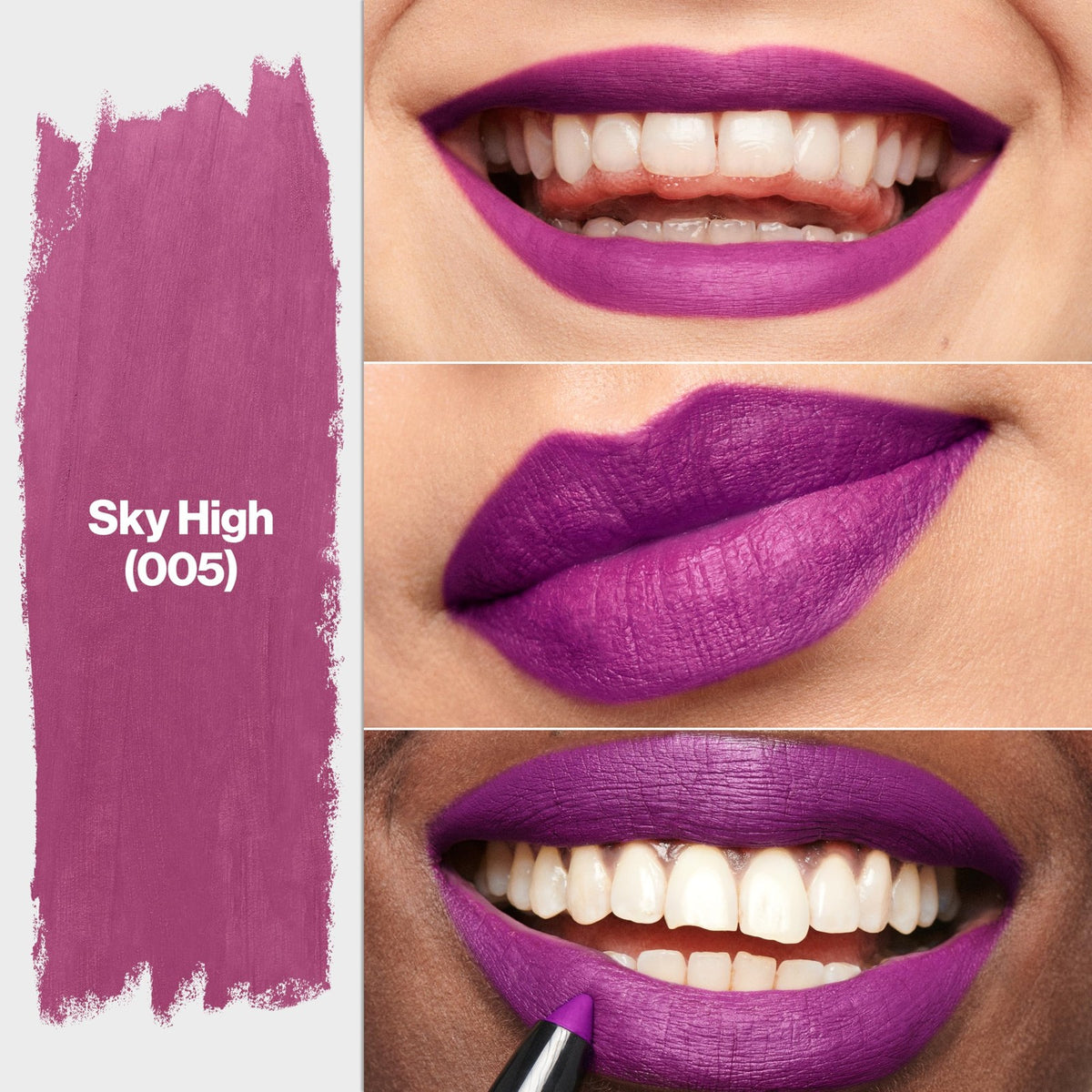 Revlon ColorStay Matte Lite Crayon Lipstick Set - 005 Sky High, Longwear & Smudge-Proof