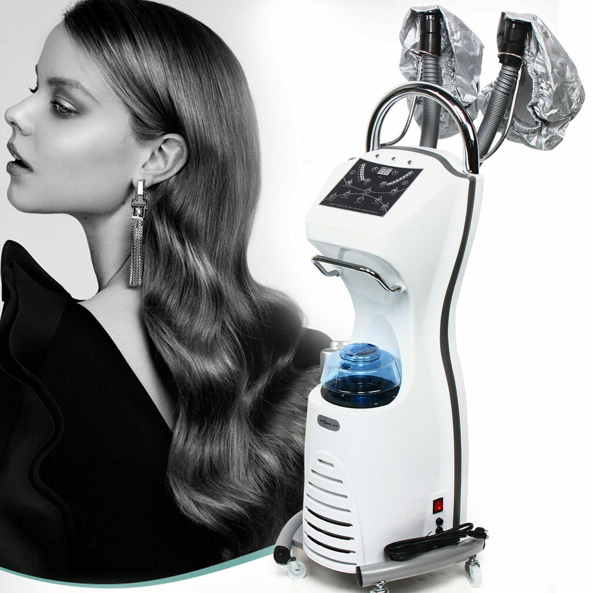 Stand Hair Steamer Machine Oil Treatment 110V