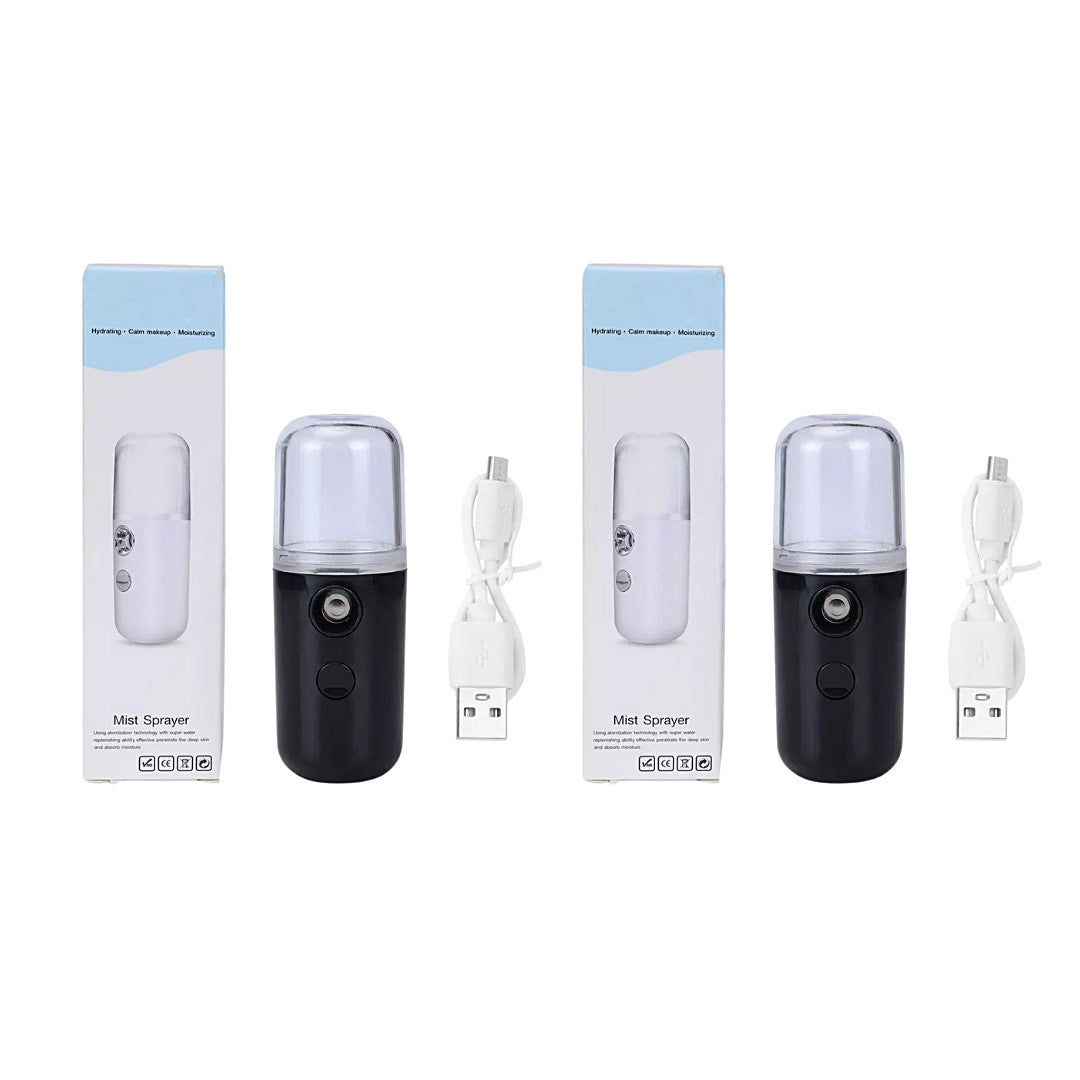 Portable Nano Facial Mist Sprayer 30ml USB Rechargeable Humidifier