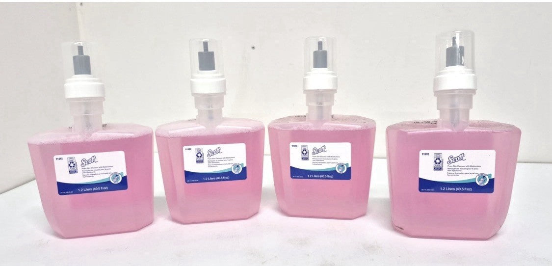 Foam Skin Cleanser Refill Citrus Floral 1.2L Pack of 4 - Hygienic Hand Soap