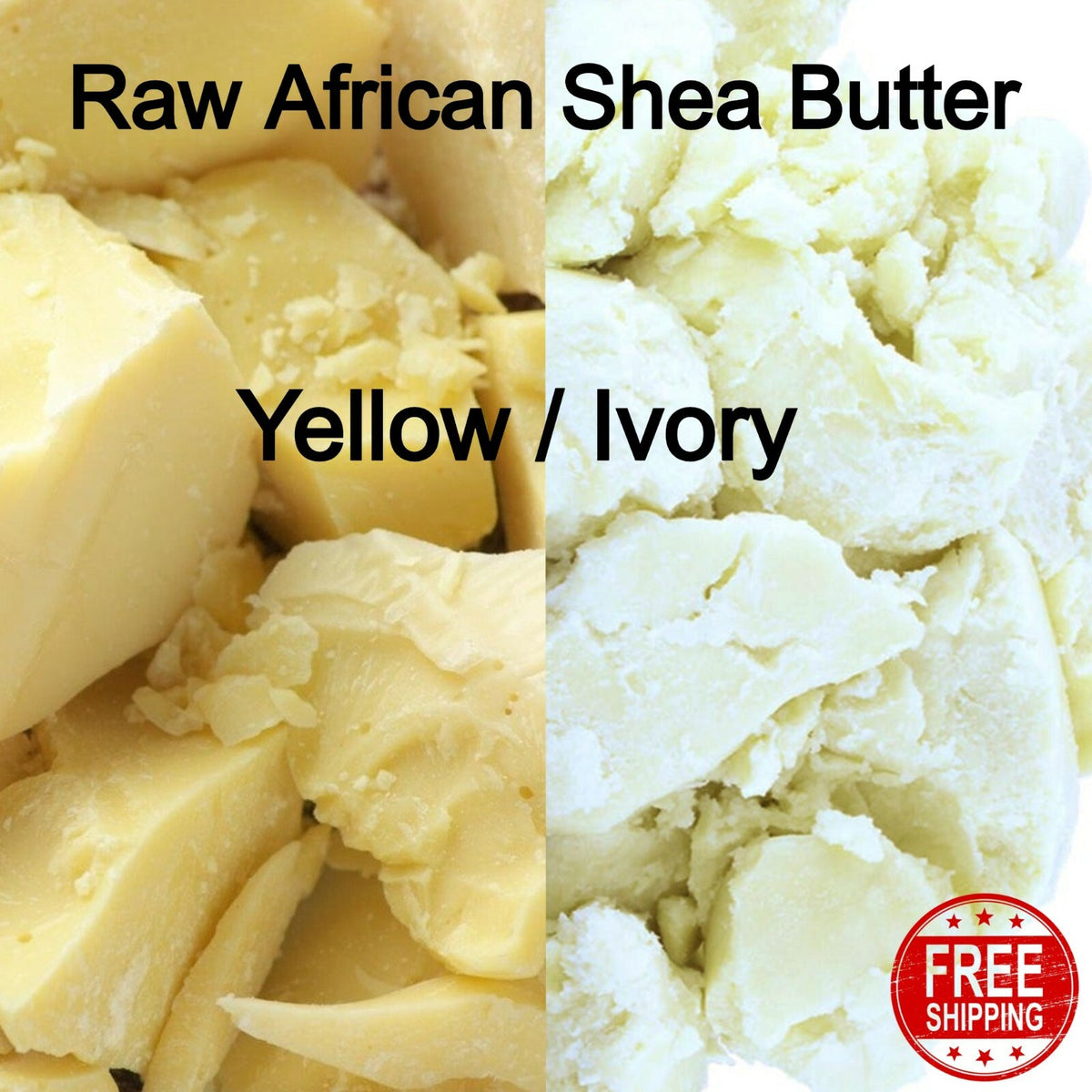 Raw Organic Shea Butter 100% Pure Unrefined