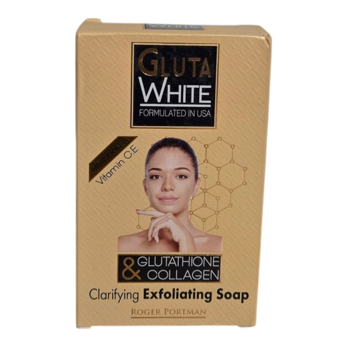 Gluta White Collagen Clarifying Exfoliating Bar Soap 2-Pack 190g
