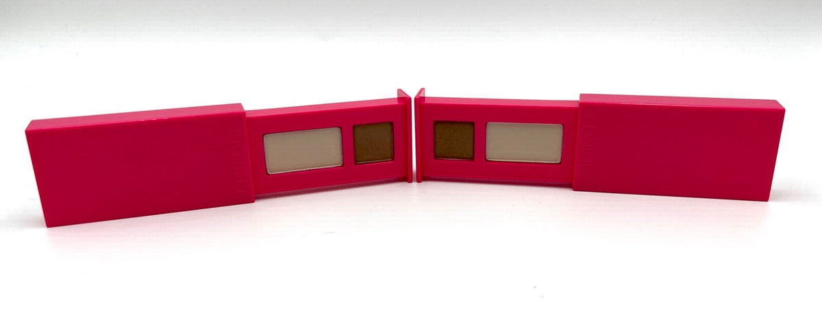 Clinique All About Shadow Duo Eye Makeup Kit - Ivory Bisque & Bronze Satin