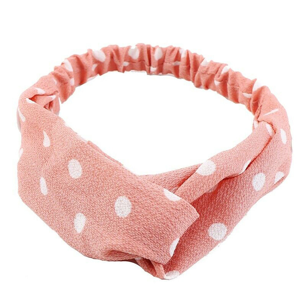 Multicolor Boho Floral Twist Knot Headband - Elastic Wrap Turban for Women & Men