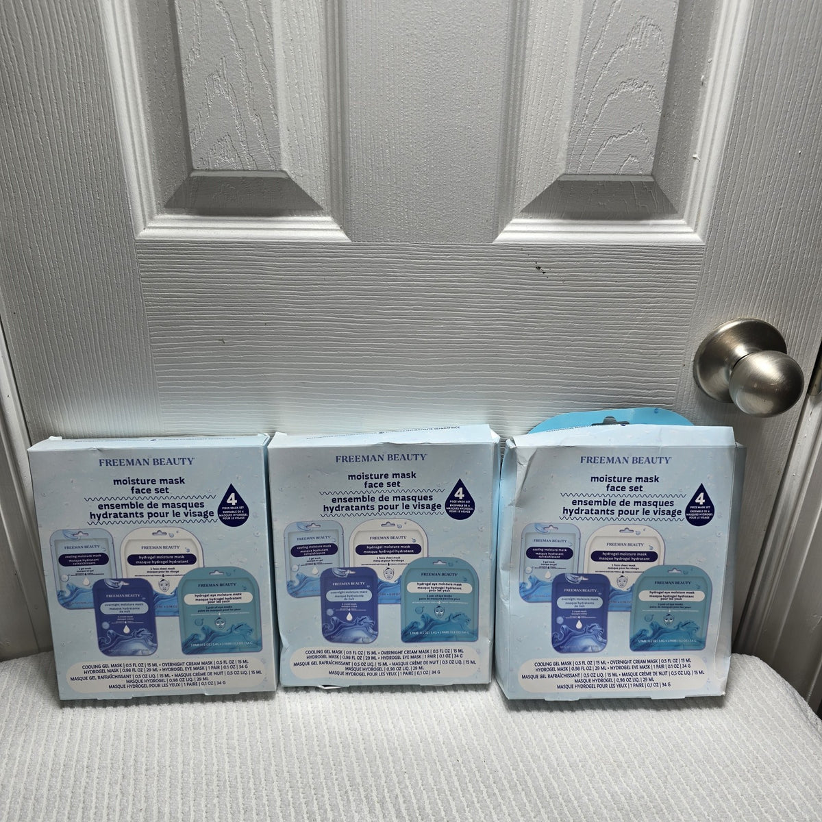 Moisture Mask Set for Face & Under Eye 4pcs