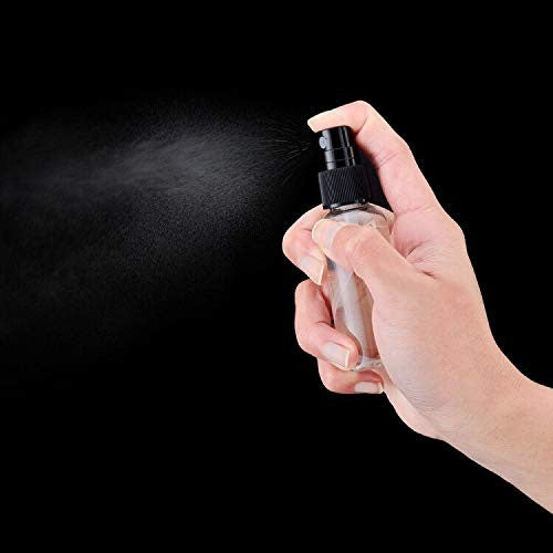 Mini Plastic Spray Bottles 1oz Travel Set - Clear, 12 Pack