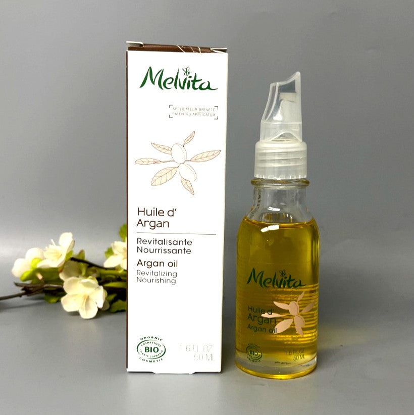 Argan Oil for Skin Hair Nails 50ml Nourishing Moisturizer - Cold-Pressed