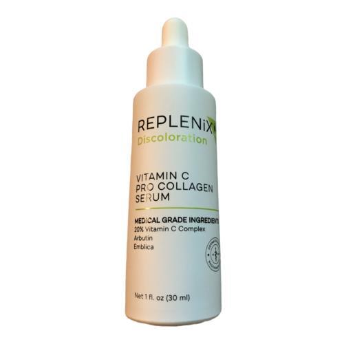 Vitamin C Brightening Serum with Collagen - 1oz / 30ml for Skin Enhancement