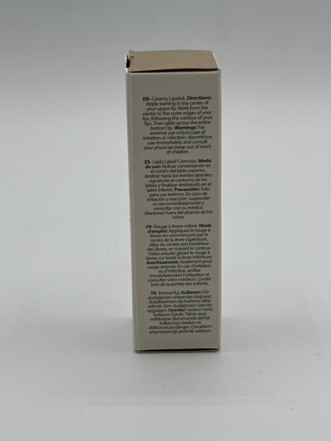 Creamy Lipstick - 01 Country Rose Hydrating Full Cover Lip Color