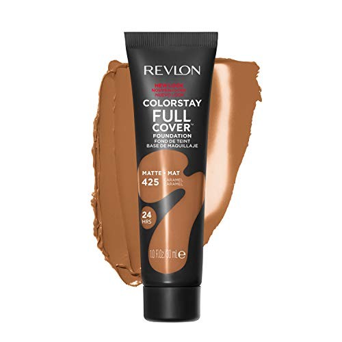 Revlon ColorStay Full Cover Matte Foundation Caramel 425 - Longwear Face Makeup