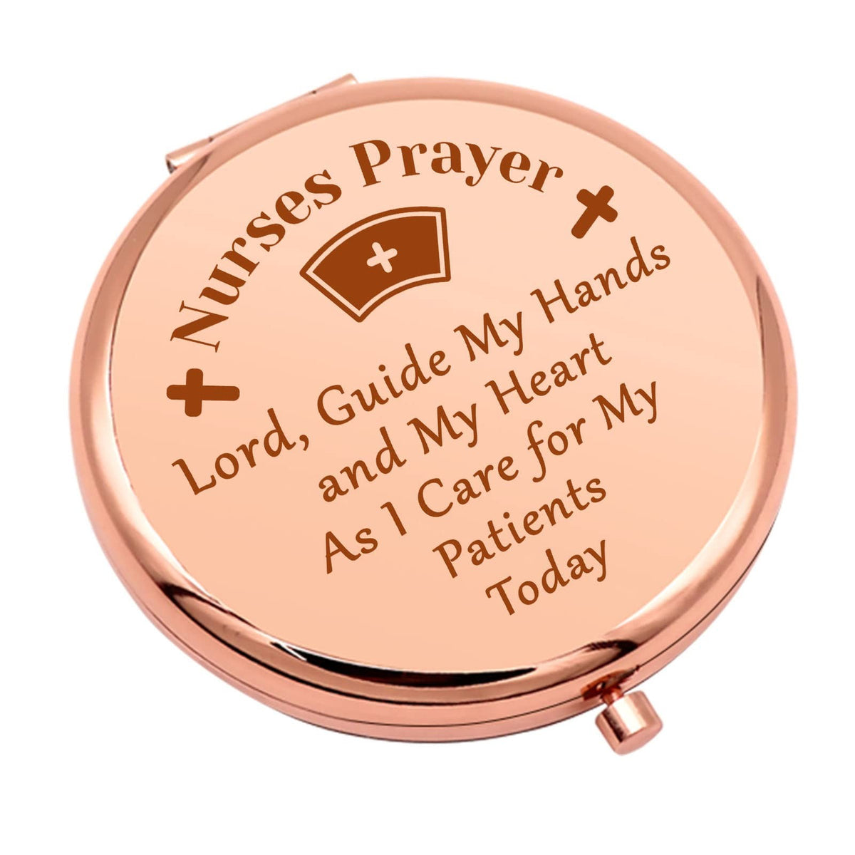 Nurse Appreciation Compact Makeup Mirror - Gift for Women & Nurses