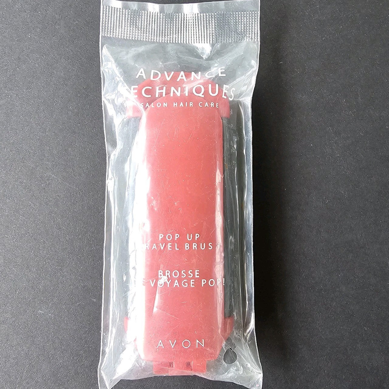 Travel Folding Brush with Mirror - Avon Advance Techniques 2006 Sealed