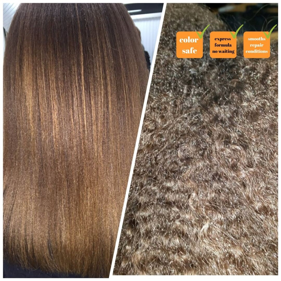 Brazilian Keratin Hair Treatment Kit 2 Pack - Smoothing, Frizz Control & Shine