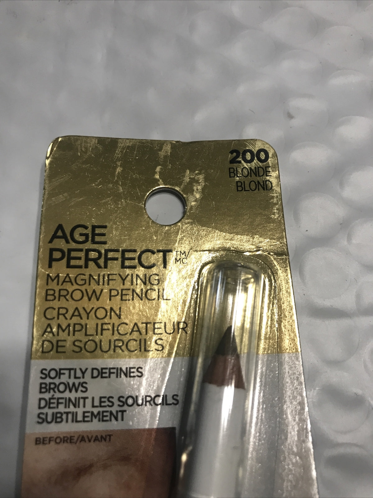 Luxury Brow Pencil for Blonde Hair - Fine Tip Eyebrow Makeup