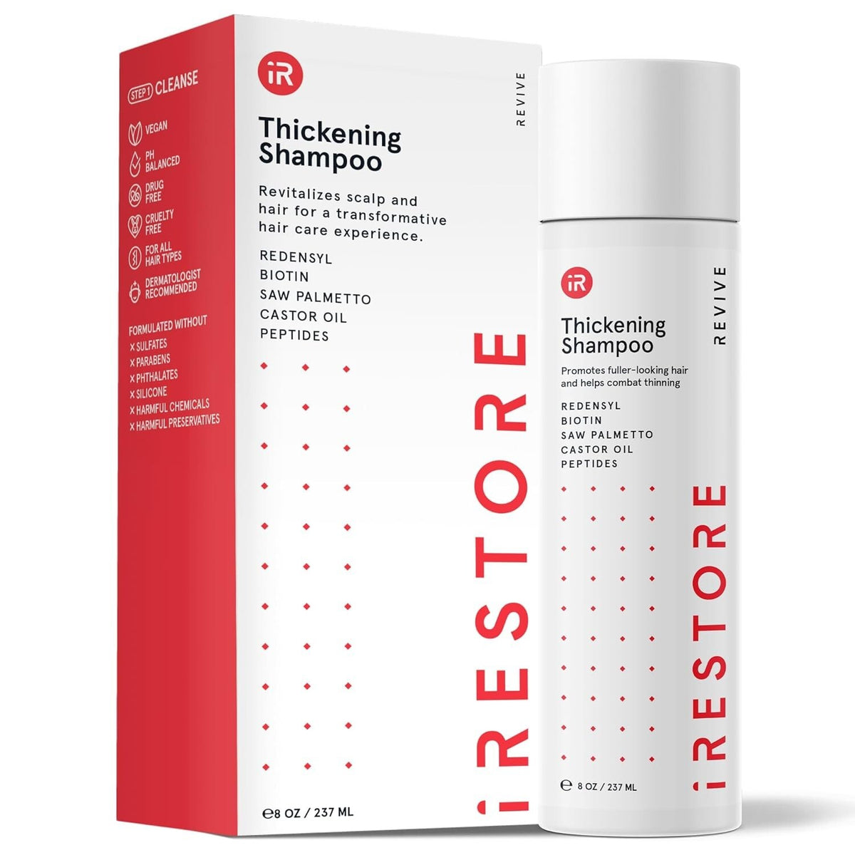 Anti-Thinning Shampoo with Biotin for Hair Growth