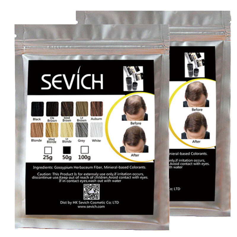 Hair Building Fiber Refill 50g - 2 Pack