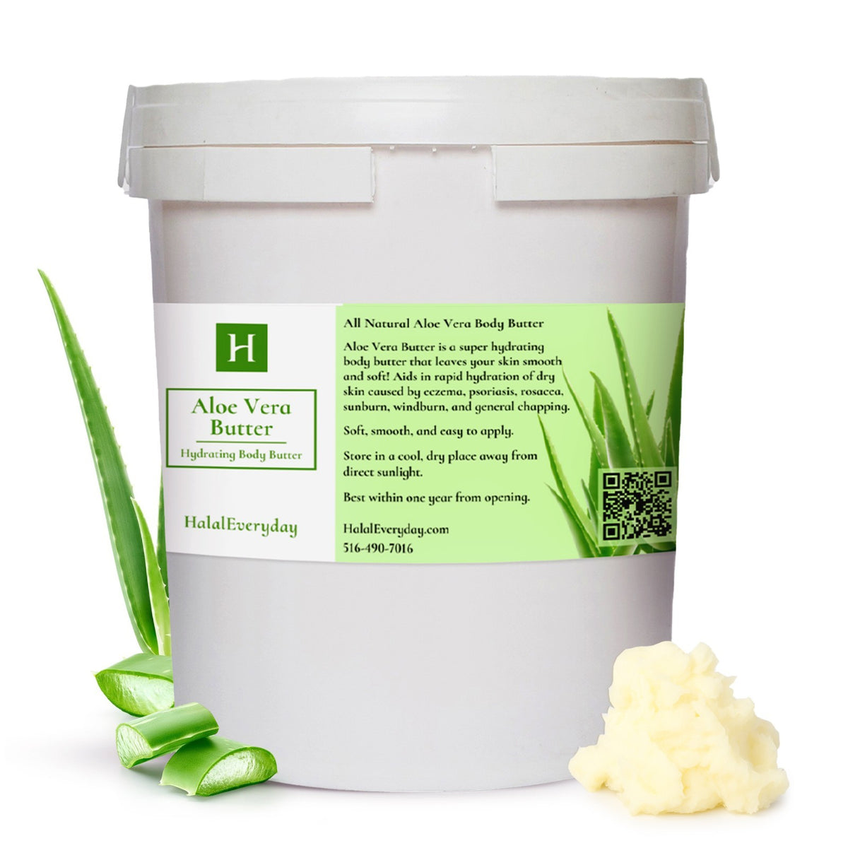 Aloe Vera Butter 8oz Raw Pure Natural