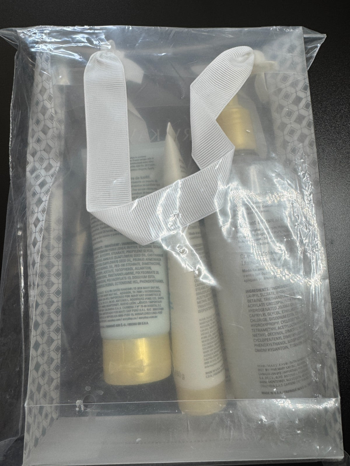 Mary Kay Satin Hands Pampering Set - Softener, Shea Scrub & Hand Cream