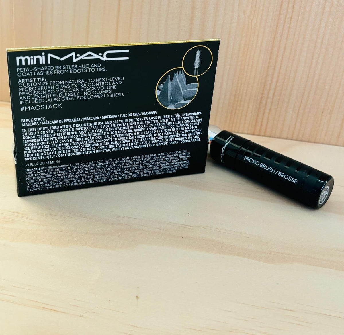 Mini Stack Mascara - Black, 0.27 oz / 8 ml - Fresh Batch, Long-Lasting Eye Makeup
