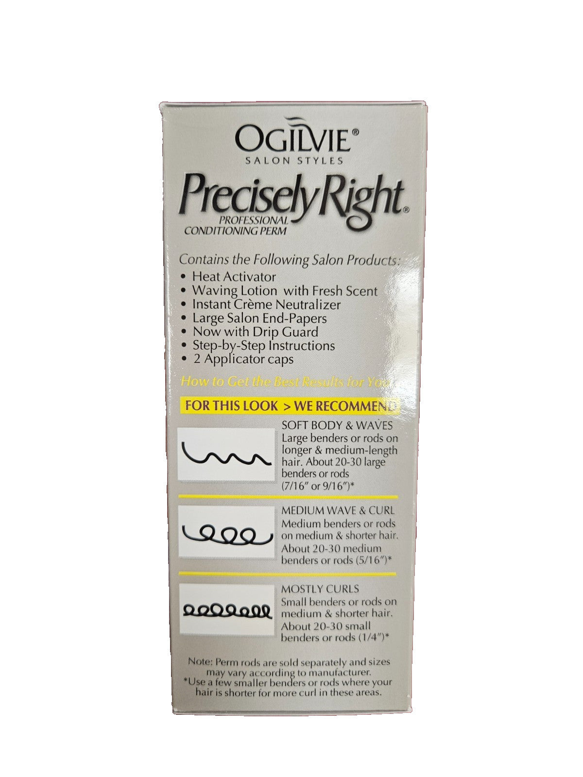 Ogilvie PR Perm Kit for Color-Treated & Delicate Hair – 2 Pack