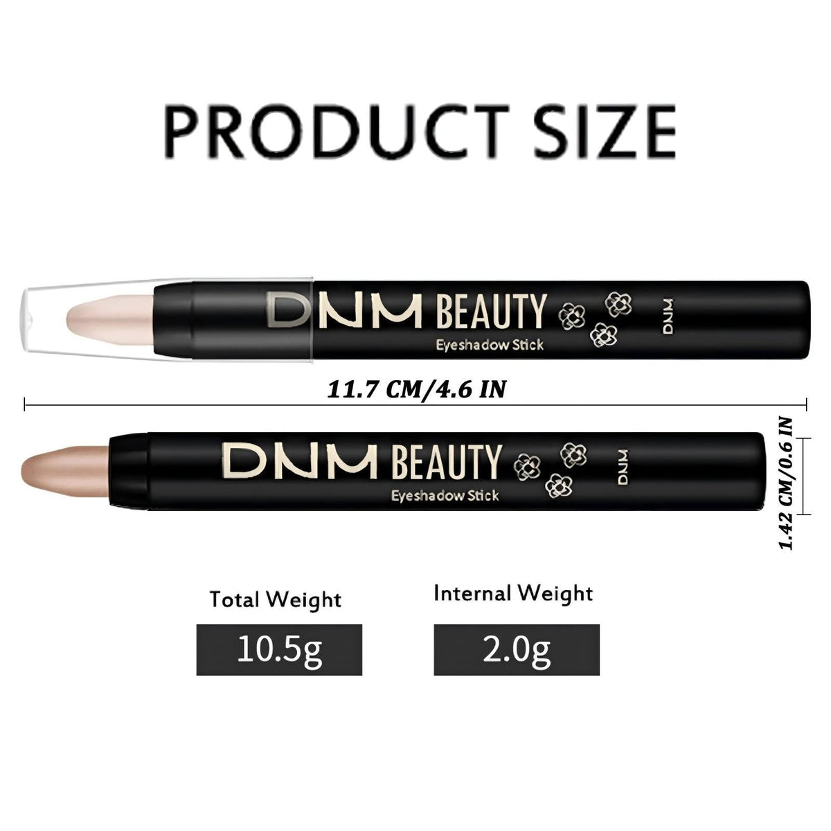 12-Color Shimmer Eye Shadow Pen Set with Retractable Tips