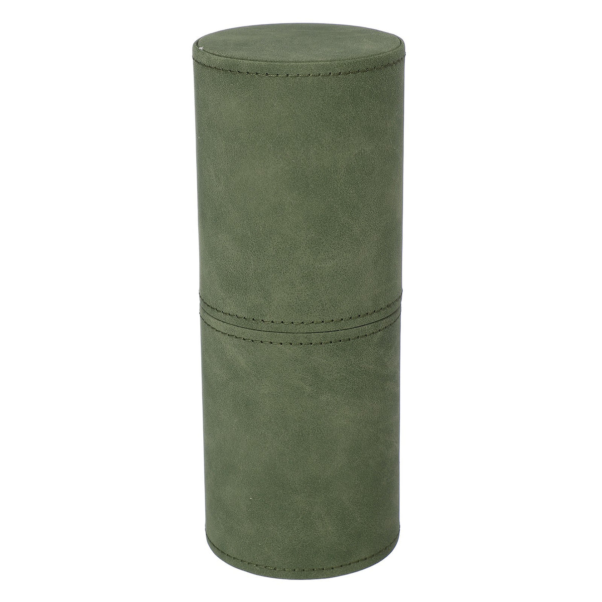 Green Portable Makeup Brush Holder Waterproof Travel Organizer