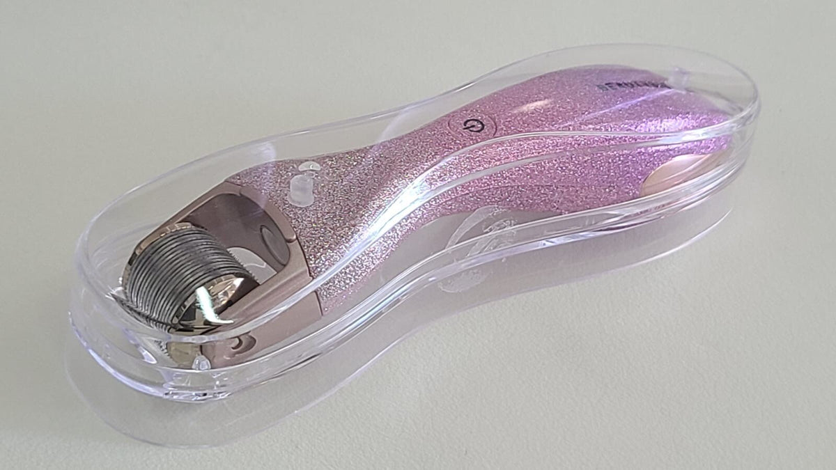 Microneedling Rejuvenation Tool for Face with LED Light Therapy - Skin Firming & Scar Reduction