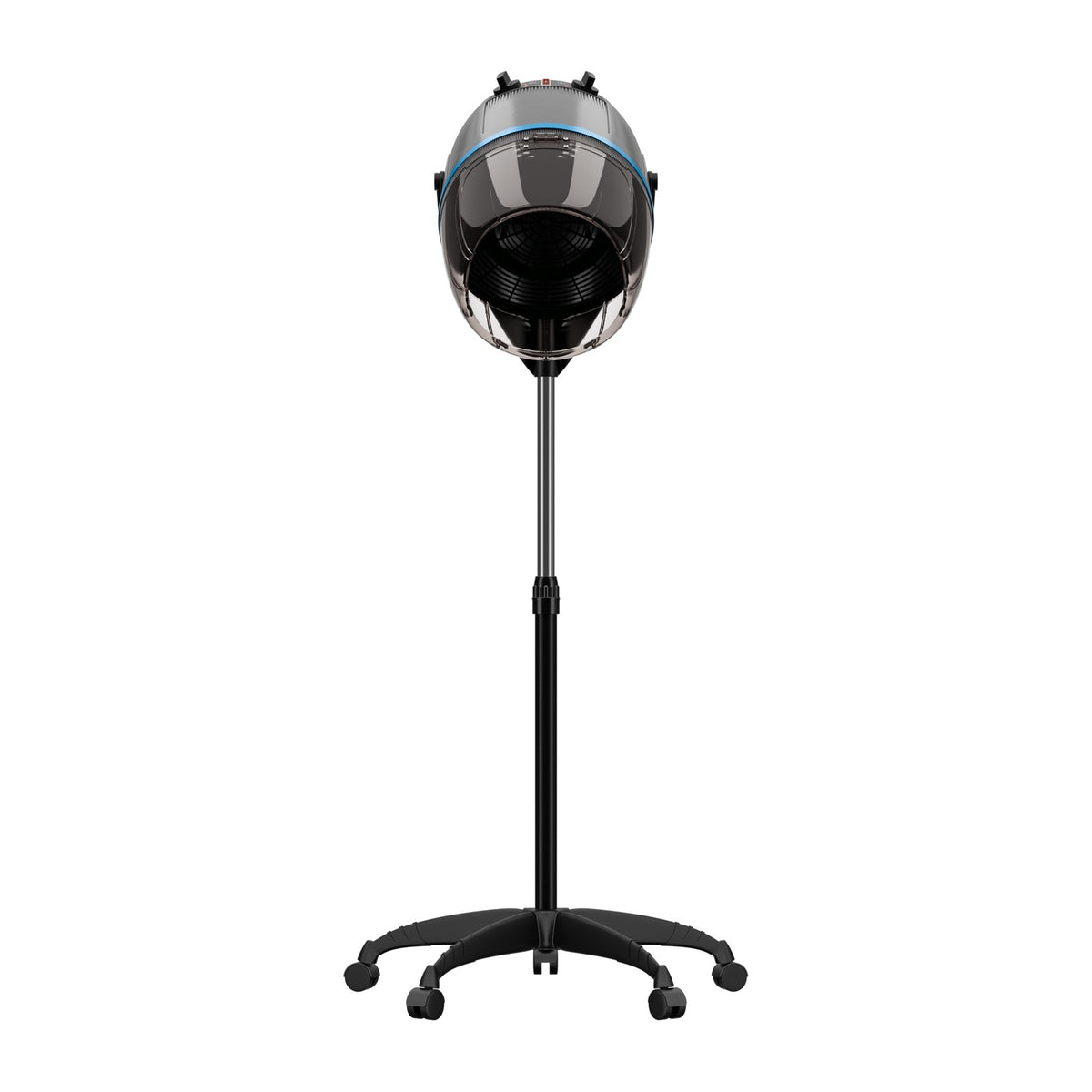 1300W Floor Standing Bonnet Hair Dryer, Rolling Salon Hood Gray