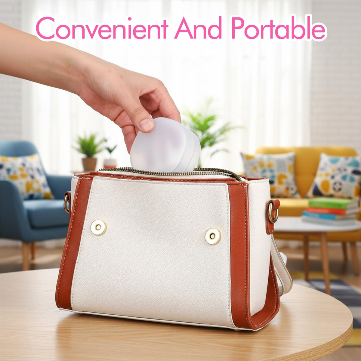 3 Pack Travel Cosmetic Cotton Pad Holder Reusable Plastic Containers