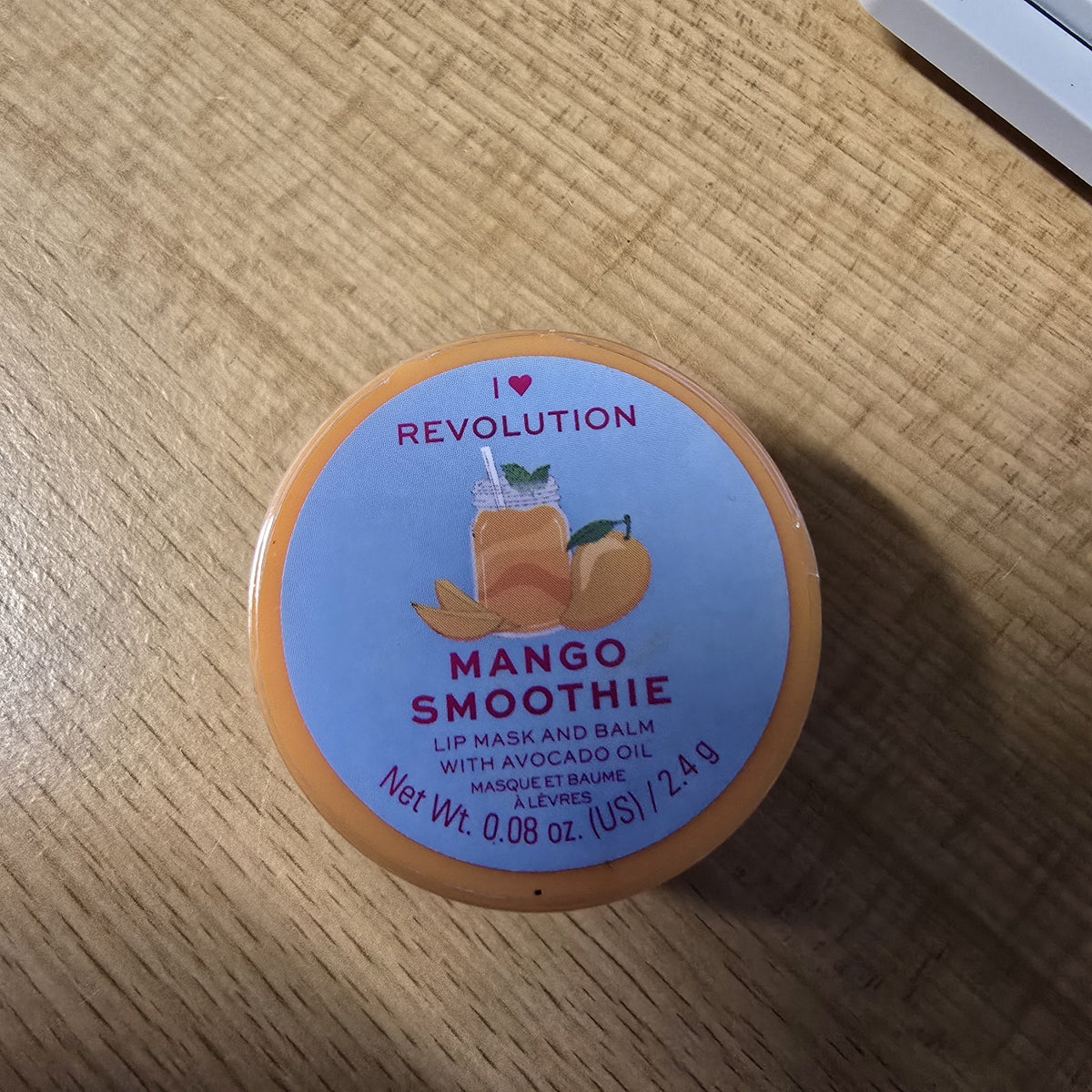 Mini Mango Lip Mask & Balm with Avocado Oil - Hydrating Lip Care