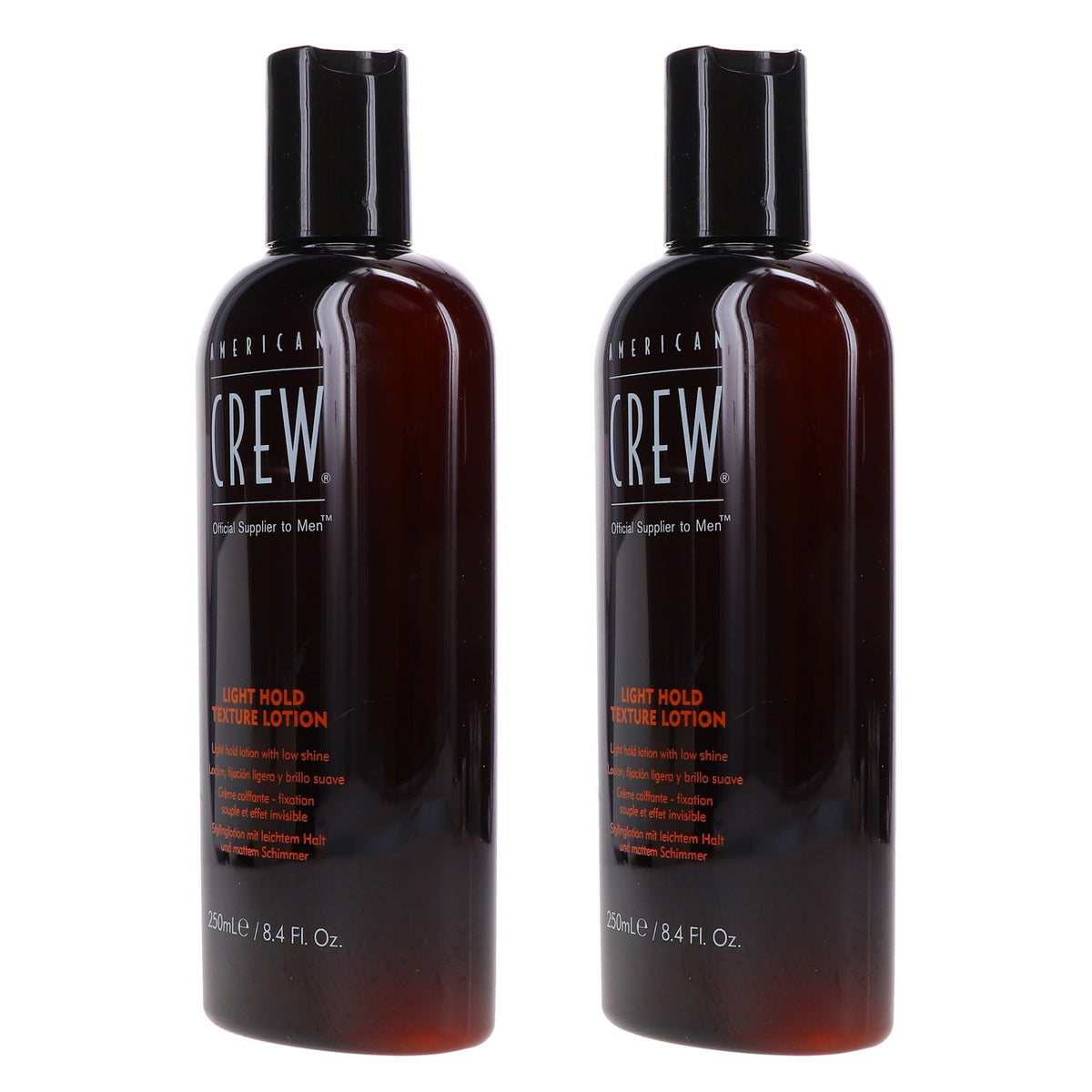 American Crew Light Hold Texture Lotion - 8.4 oz Pack of 2 for Men