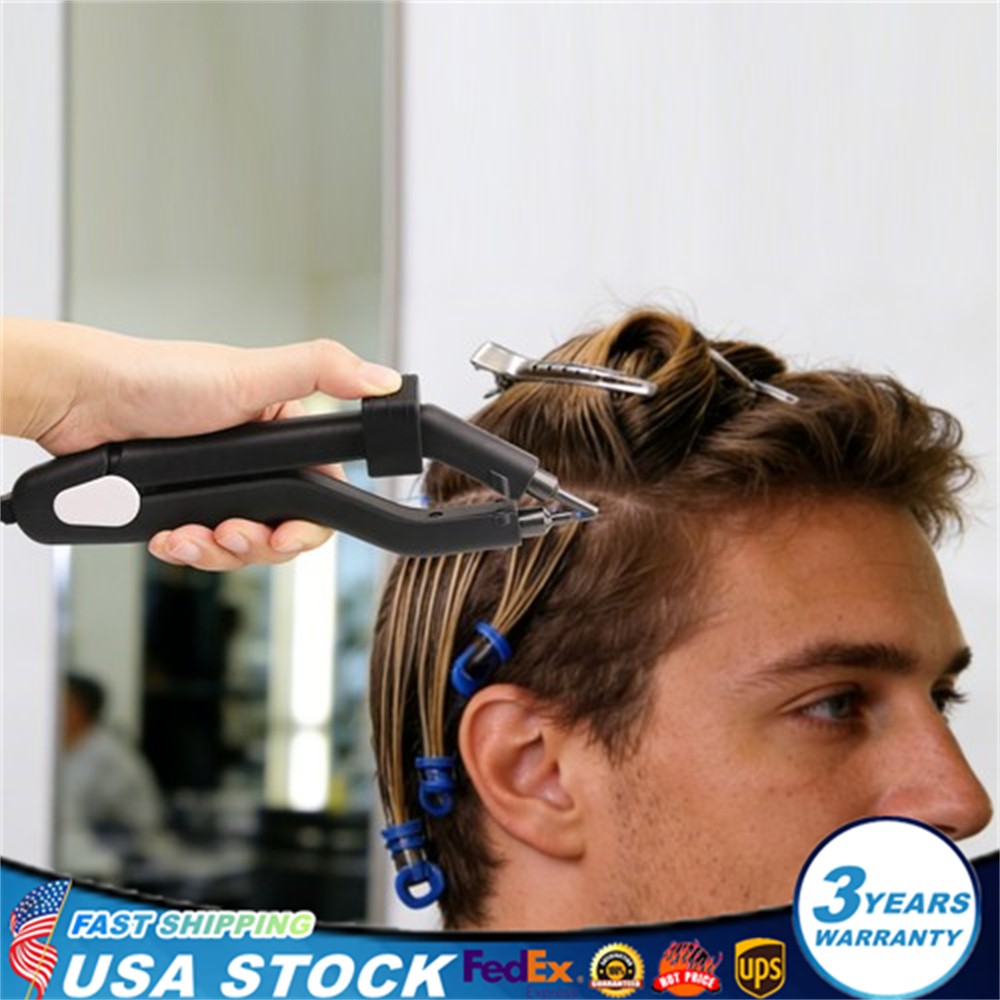 Hair Extension Fusion Tool for Salon & DIY Use - Adjustable Temperature