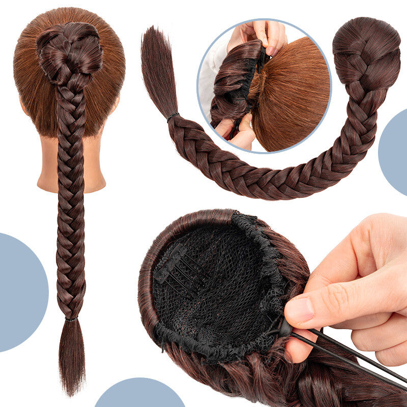 200g Thick Large Drawstring Ponytail Clip-In Hair Extension for Full Head