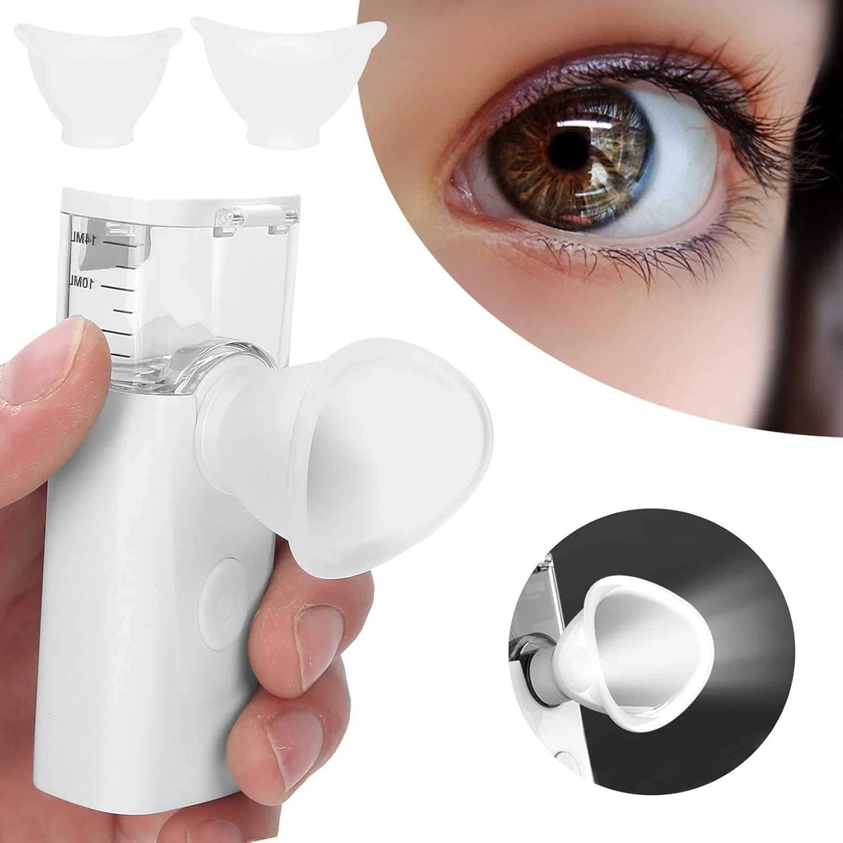 Portable Eye Mist Sprayer for Dry Eyes and Stye Relief
