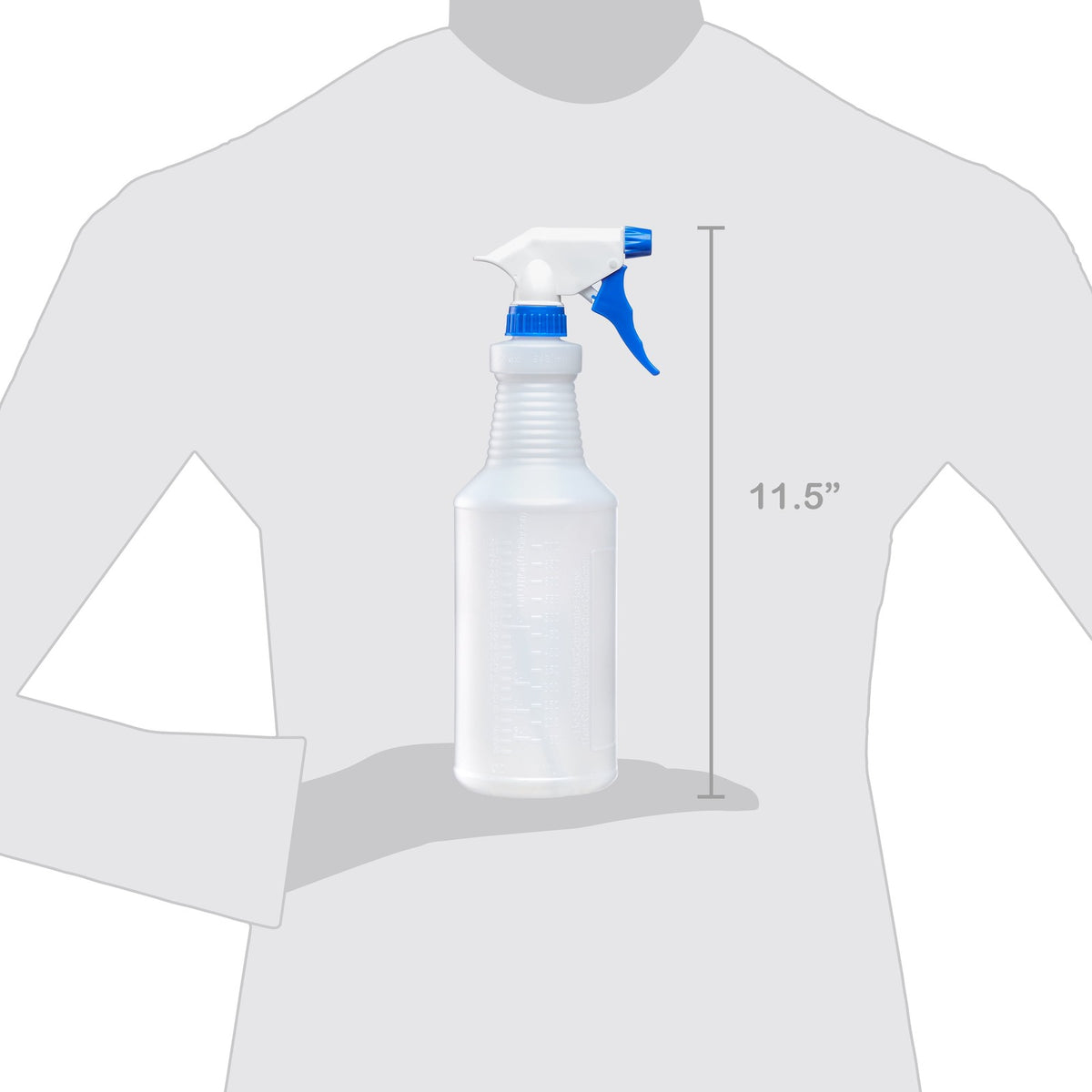 (6 Pack) 32 Oz All-Purpose Spray Bottle, Refillable Cleaning & Watering Bottles