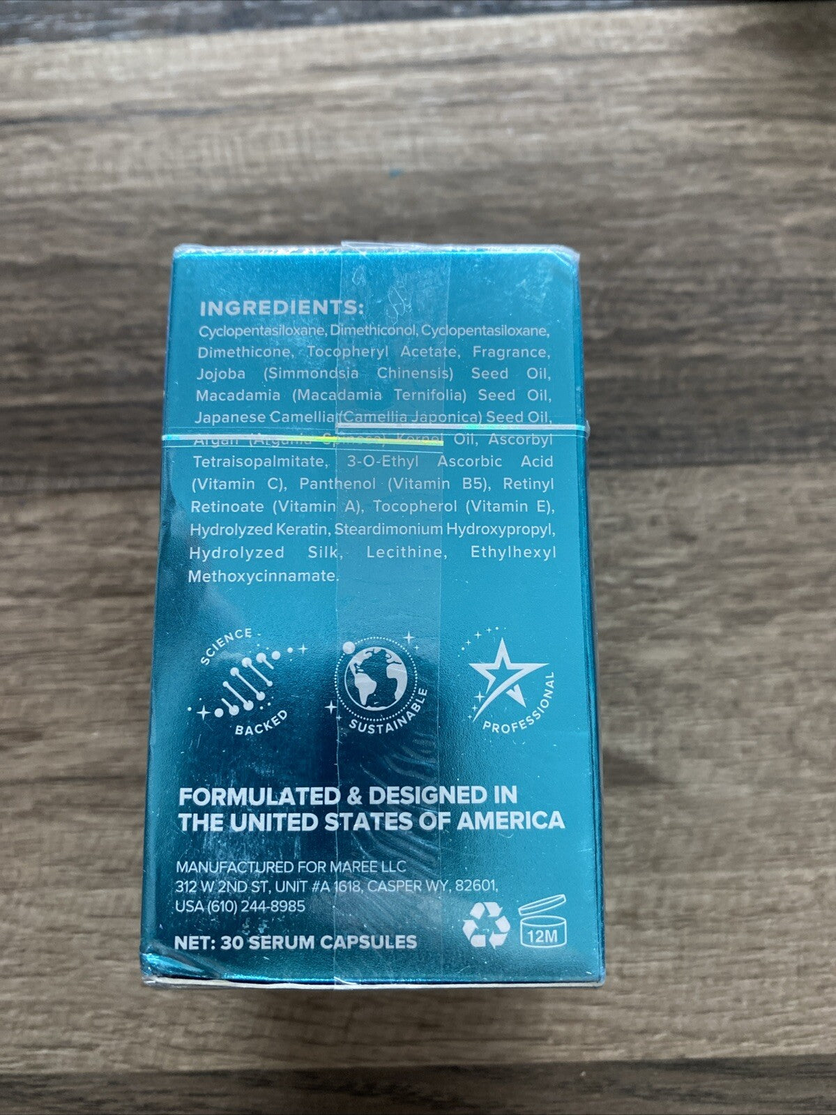 Healthy Hair Supplements - Superfood Hair Complex Capsules for Hair Growth