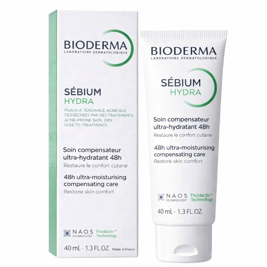 Bioderma Sebium Hydra Ultra-Moisturising Rehydrating Care 40ml for Acne-Prone Skin