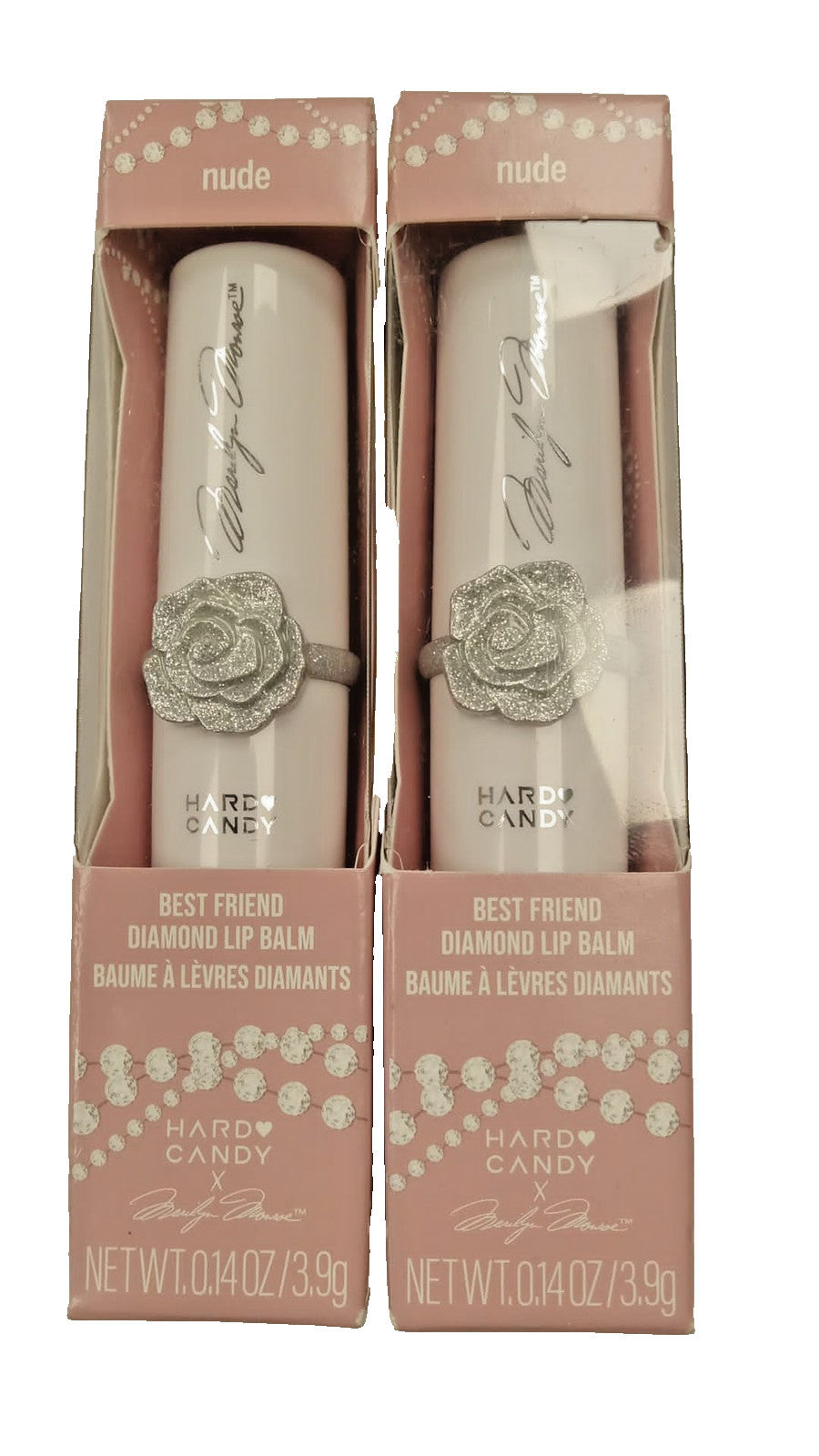 Lip Balm Set - Marilyn Monroe Nude Diamond Lip Care Duo