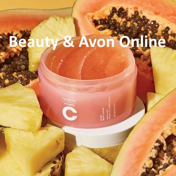 Avon Anew VITAMIN C Glow Body Scrub 9.0 oz **Beauty & Online**