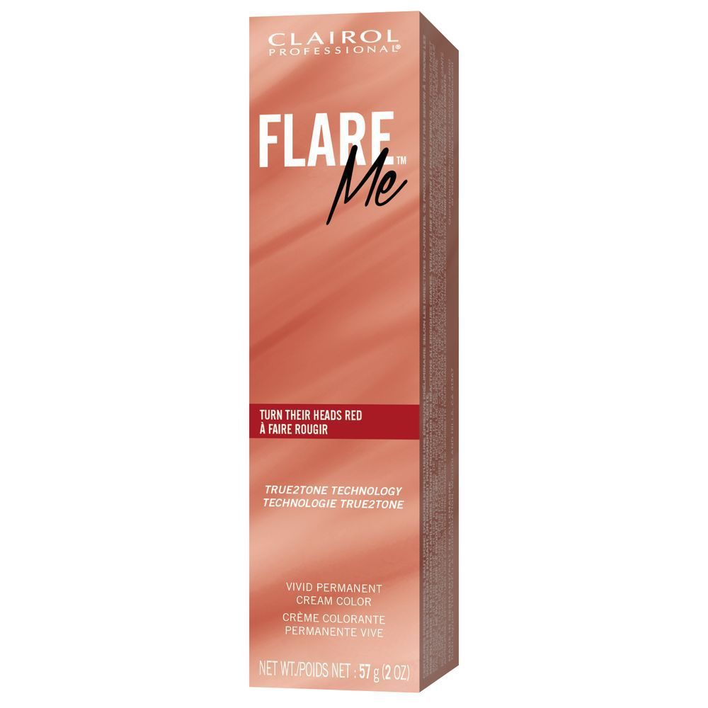 Clairol Flare Me Vivid Red Permanent Hair Color 2oz