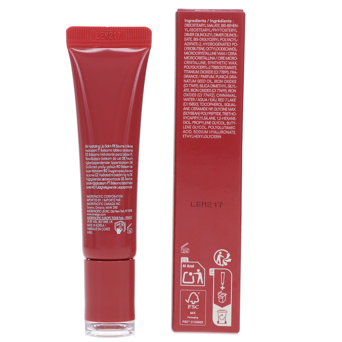 Lip Serum Cinnamon Sugar - Hydrating Lip Gloss & Nourishing Tint